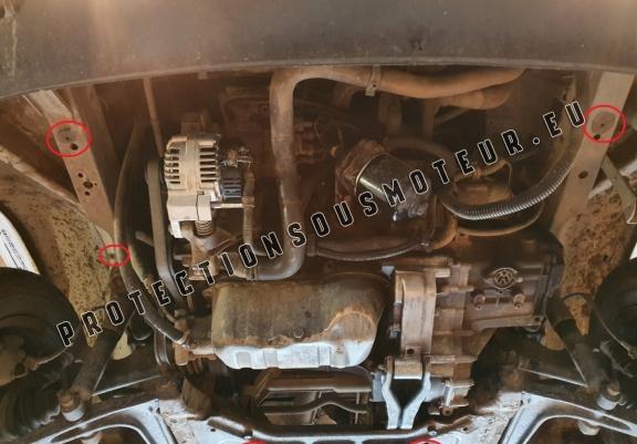 Cache sous moteur et de la boîte de vitesse VW Transporter T4