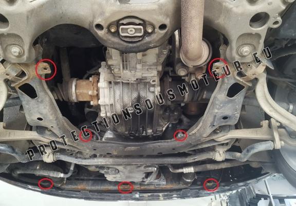 Cache sous moteur et de la radiateur Audi A4 B7