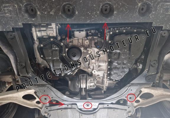 Cache sous moteur et de la boîte de vitesse Nissan X-Trail T33