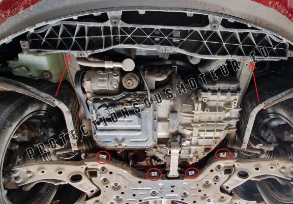 Cache sous moteur et de la boîte de vitesse Kia Sorento UM