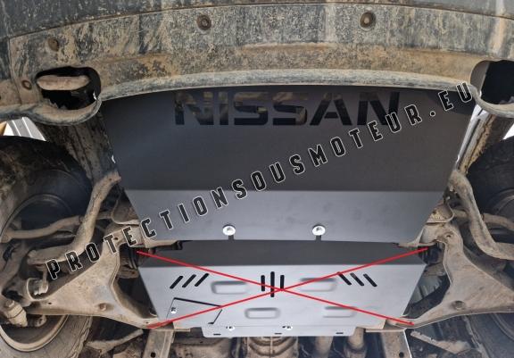 Cache de protection de radiateur Nissan Navara