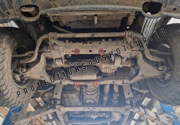 Cache Sous Moteur Nissan Navara D40