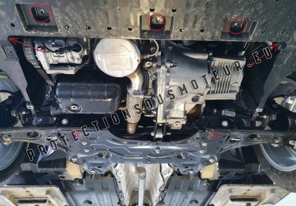 Cache sous moteur et de la boîte de vitesse Peugeot 208