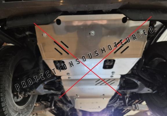 Cache de protection aluminium de la boîte de vitesse Lexus GX