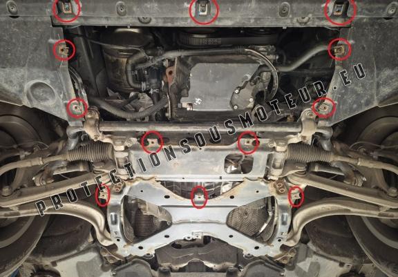 Cache sous moteur et de la radiateur Audi Q5