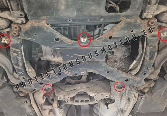 Cache de protection de la boîte de vitesse Audi Q5