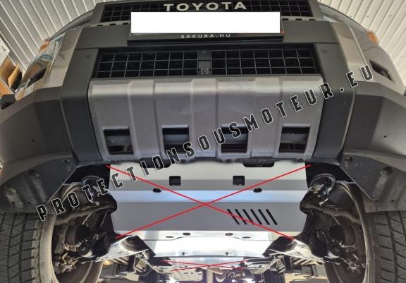 Cache sous moteur Toyota Land Cruiser 250 - Aluminium
