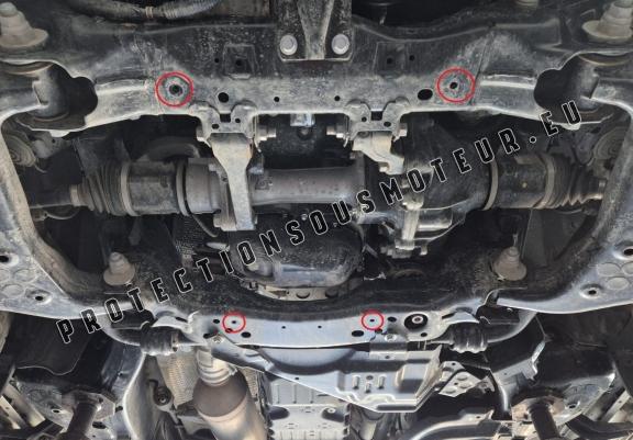 Cache sous moteur Toyota Land Cruiser 250 - Aluminium