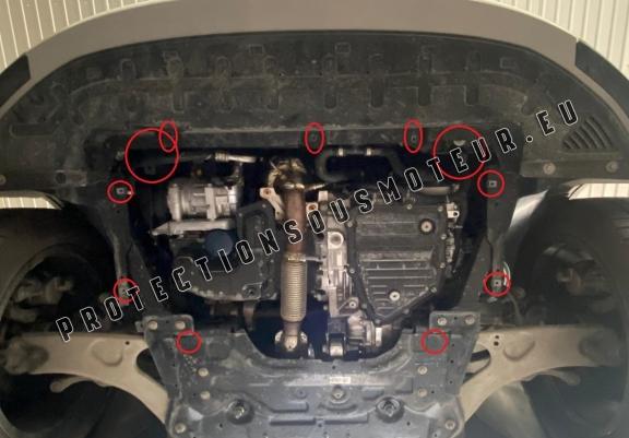 Cache sous moteur et de la boîte de vitesse Fiat 600