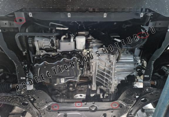 Acier galvanisé cache sous moteur et de la boîte de vitesse Ford Transit Custom