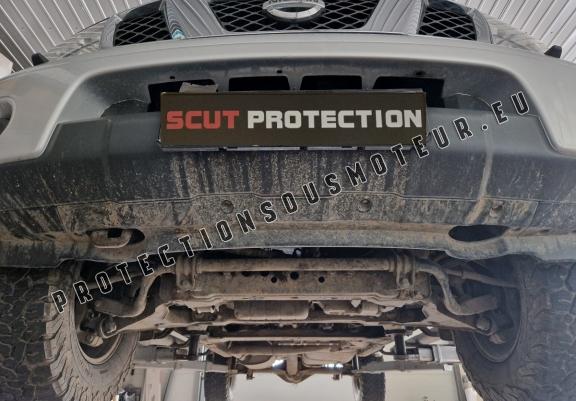 Cache sous moteur et de la boîte de vitesse Nissan Navara