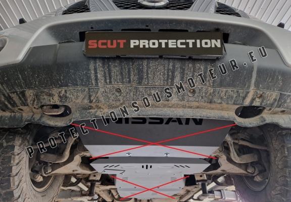 Cache sous moteur et de la boîte de vitesse Nissan Navara