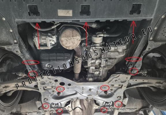Cache sous moteur et de la boîte de vitesse Peugeot 508