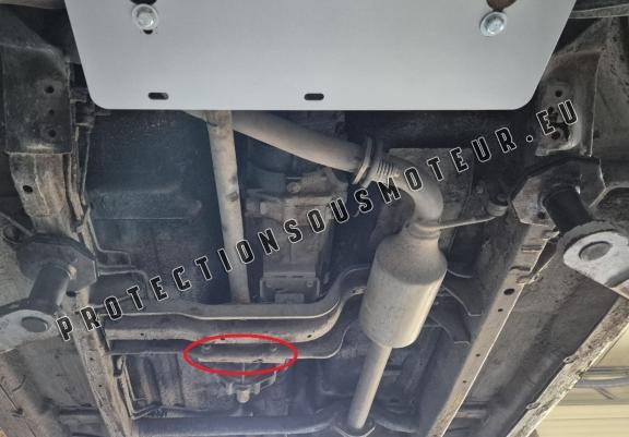 Cache de protection aluminium de la boîte de vitesse Chevrolet Tracker