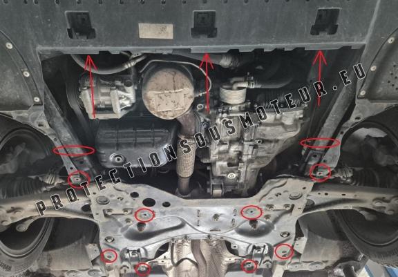 Cache sous moteur Citroen Grand C4 SpaceTourer