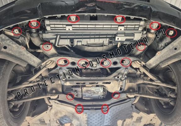 Cache sous moteur et de la boîte de vitesse  Mercedes GLK X204