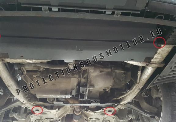 Cache sous moteur et de la boîte de vitesse Peugeot 407