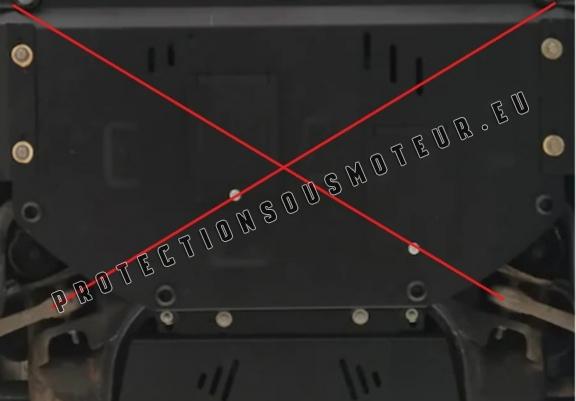 Cache de protection de la boîte de vitesse Audi A4 B7 - Automatique