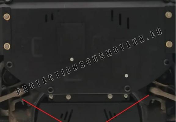 Cache sous moteur et de la radiateur VW Passat B5 1.6, 1.8 , 1.9 TDI