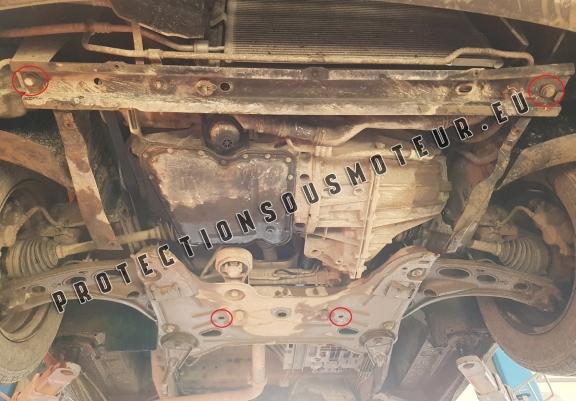 Cache sous moteur et de la boîte de vitesse Renault Trafic 2