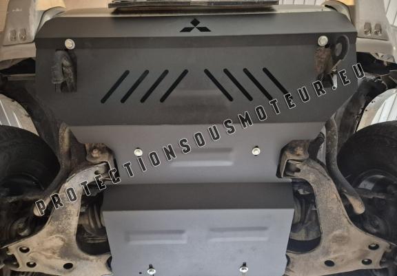 Cache sous moteur et de la radiateur Mitsubishi Pajero 3 (V60, V70)