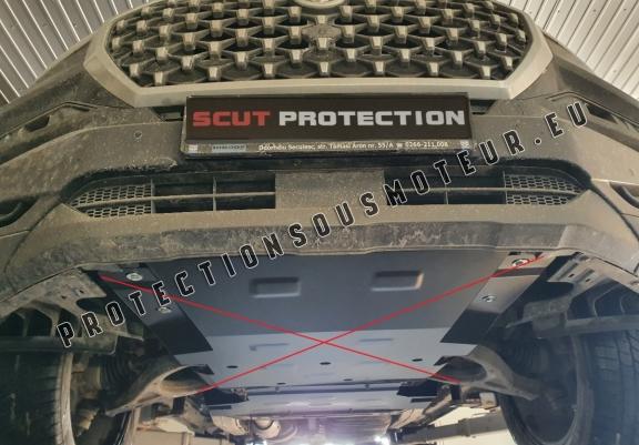 Cache de protection de la boîte de vitesse SsangYong Rexton