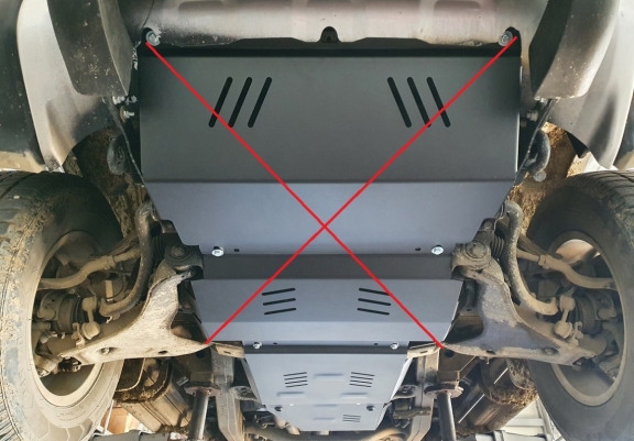 Cache de protection de la boîte de vitesse Mitsubishi Pajero Sport 2