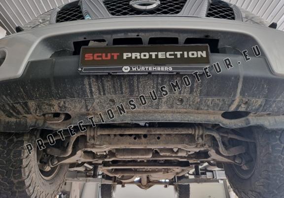 Cache de protection de la boîte de vitesse  Nissan Navara D40