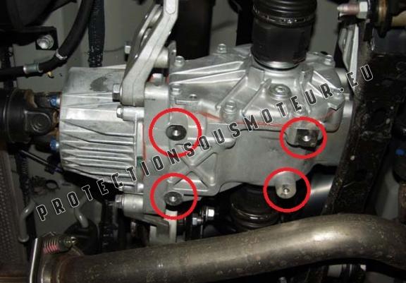 Cache de protection du différentiel Toyota RAV 4
