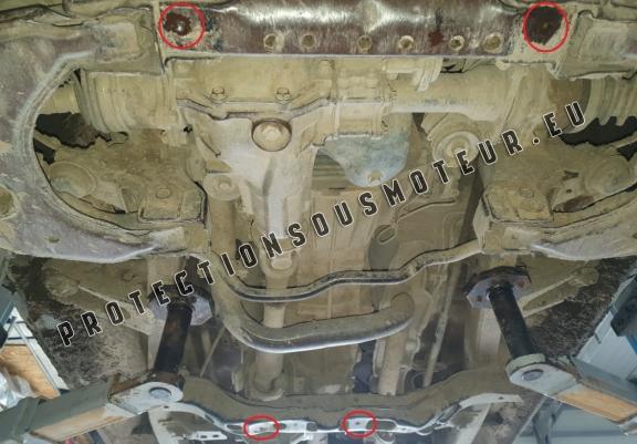 Cache de protection de la boîte de vitesse et de la différentiel Toyota Hilux