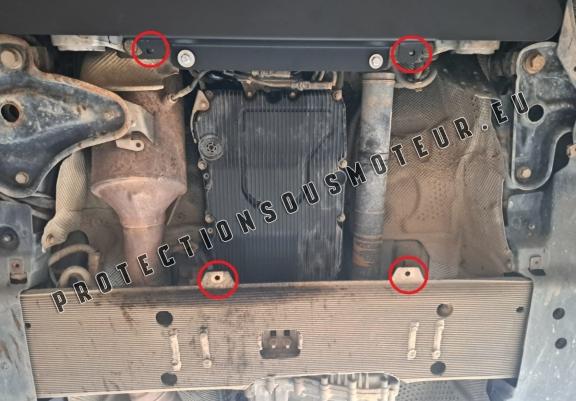 Cache de protection de la boîte de vitesse Mercedes ML W166