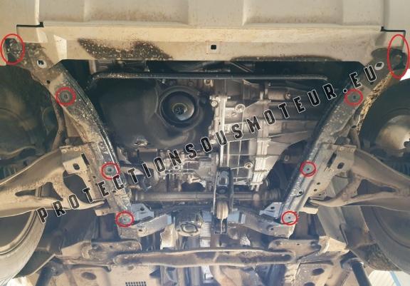 Cache sous moteur et de la boîte de vitesse Dacia Duster - 2,5 mm