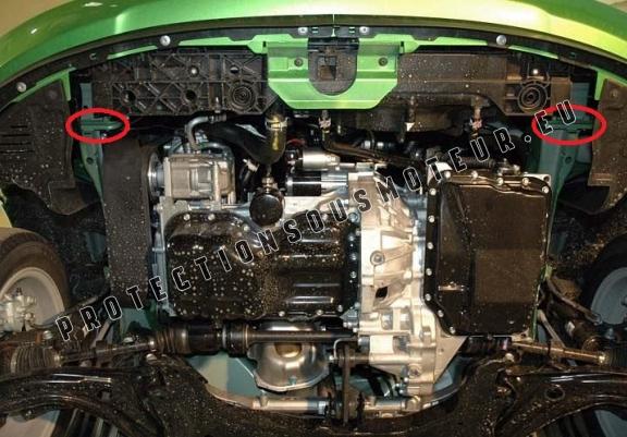 Cache sous moteur et de la boîte de vitesse Mazda 2