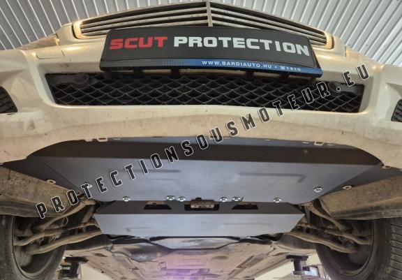 Cache sous moteur et de la radiateur Mercedes C-Class W204