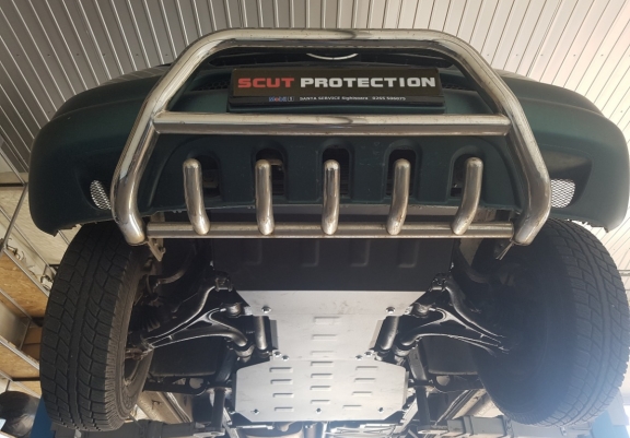 Cache sous moteur et de la radiateur Mercedes ML W163