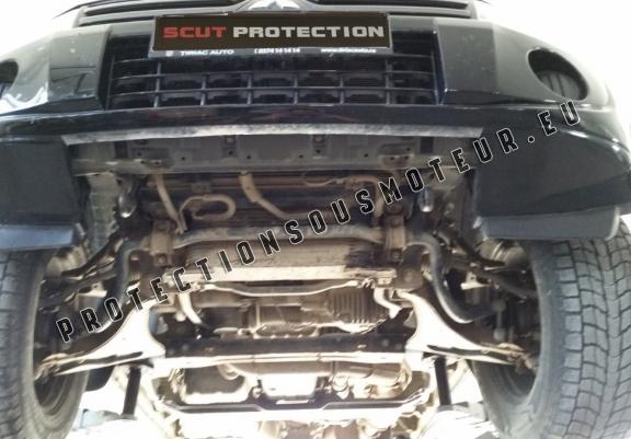 Cache sous moteur et de la radiateur Mitsubishi Pajero 4 (V80, V90)