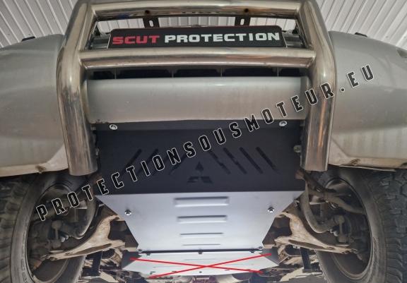 Cache sous moteur et de la radiateur Mitsubishi Pajero 3 (V60, V70) Vers 2.0
