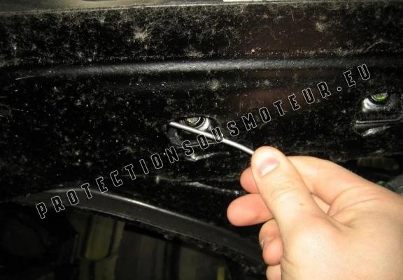 Cache sous moteur et de la boîte de vitesse Nissan Qashqai J10