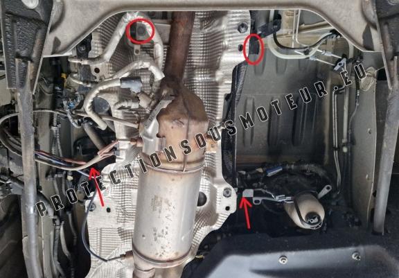 Protection convertisseur catalytique/cat lock Renault Master 3