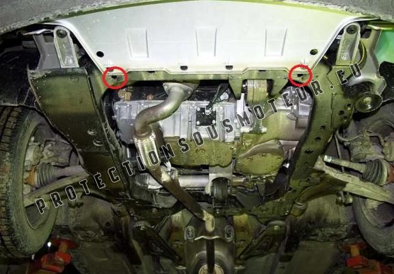 Cache sous moteur et de la boîte de vitesse Saab 9-3