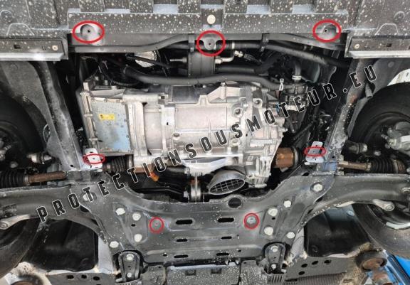 Cache sous moteur et de la boîte de vitesse en aluminium Renault Scenic IV