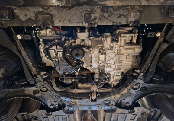 Cache sous moteur et de la boîte de vitesse Renault Arkana