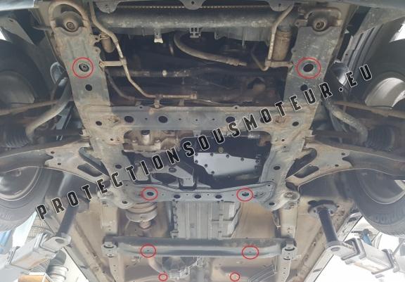 Cache sous moteur et de la radiateur en aluminium Grand Vitara 2