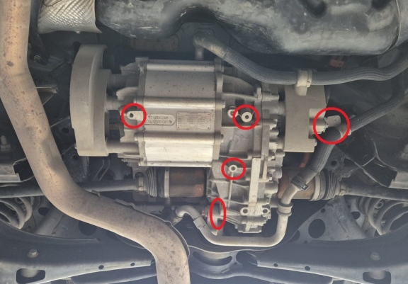 Cache de protection du différentiel Baic Beijing BJ30