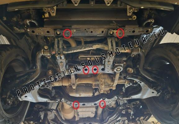 Cache sous moteur Lexus GX460