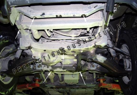 Cache sous moteur et de la radiateur Toyota Land Cruiser J100