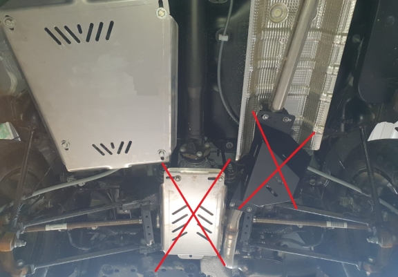 Cache de protection de réservoir Dacia Duster - Aluminium