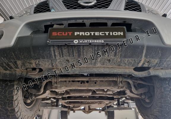 Cache de protection de radiateur en aluminium Nissan Navara D40