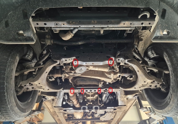 Cache Sous Moteur Isuzu D-Max