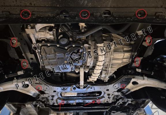 Cache sous moteur et de la boîte de vitesse Renault Master